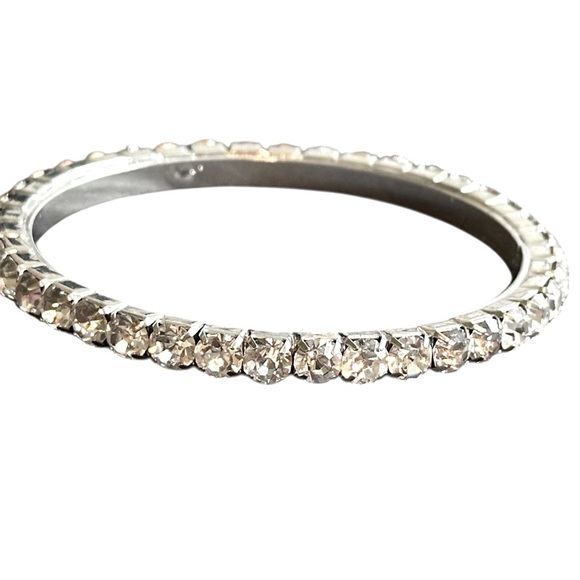 Vintage Rhinestone Bangle - Picture 4 of 5